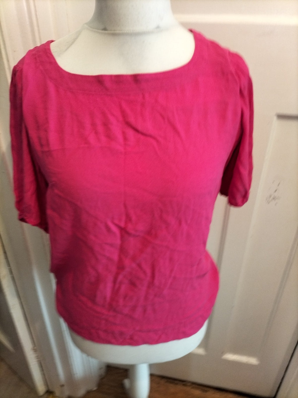 Next 14 Pink Short Sleeve Blouse