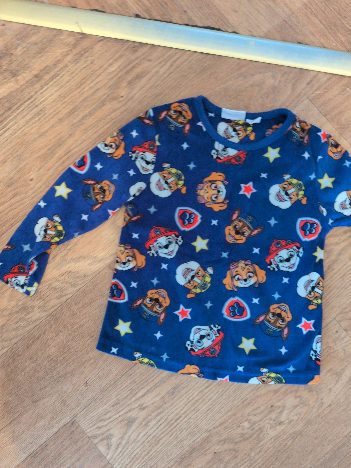 Paw Patrol 4-5 Years Blue Long Sleeve Pyjama Top