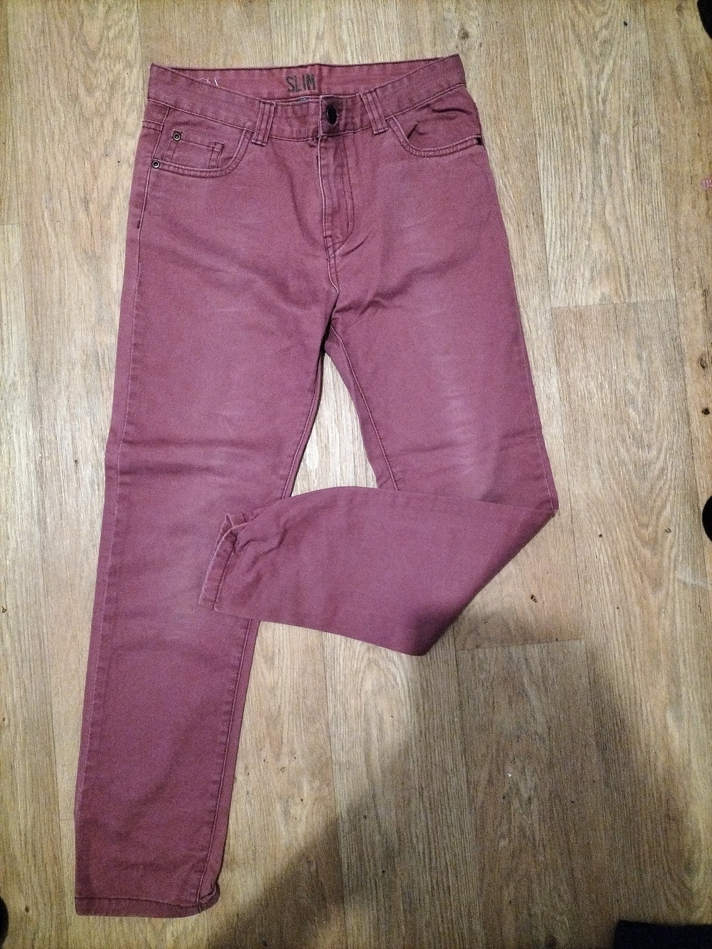 Boys Denim&co Age 11-12 Years Purple Slim Jeans
