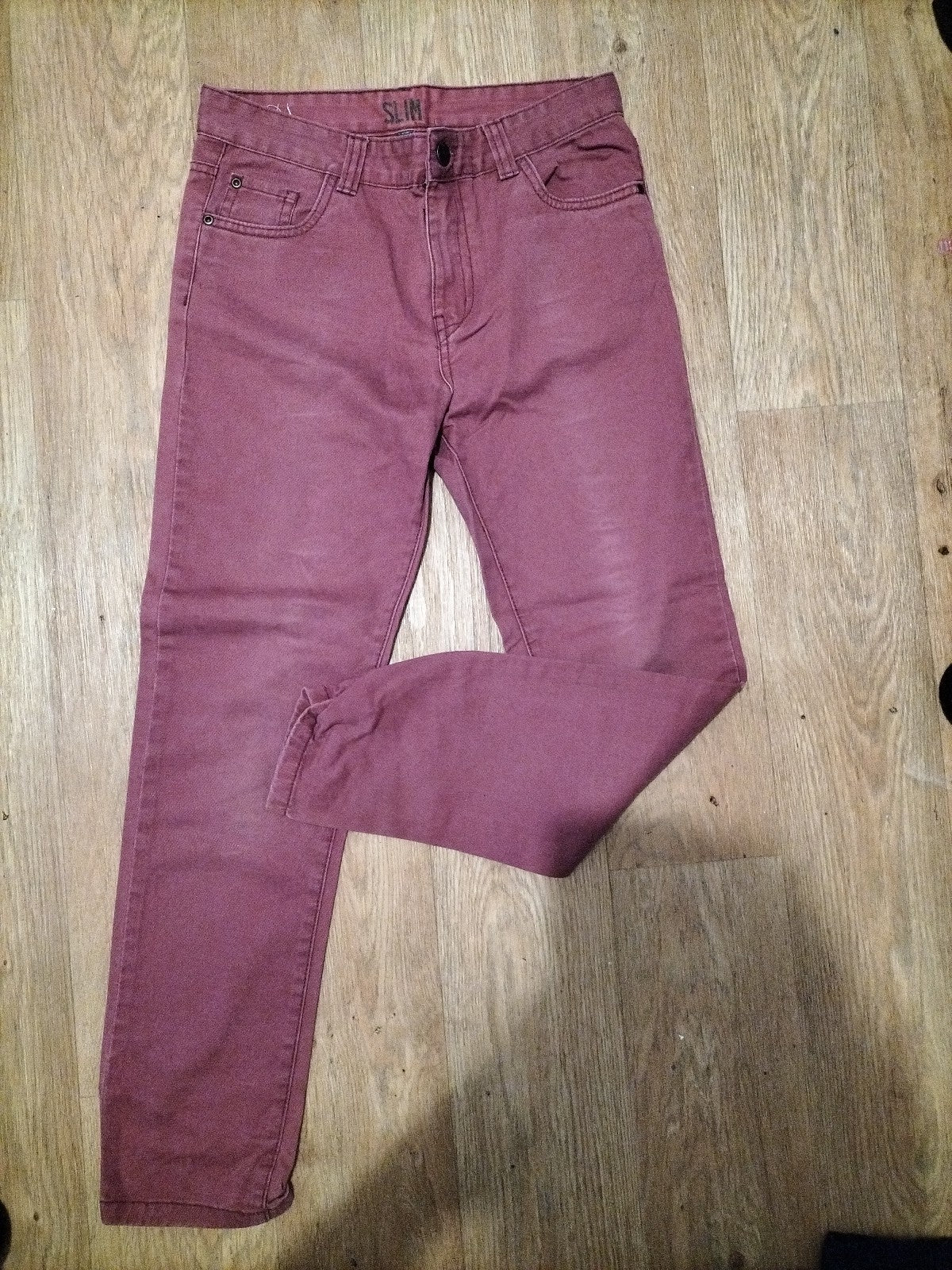 Boys Denim&co Age 11-12 Years Purple Slim Jeans
