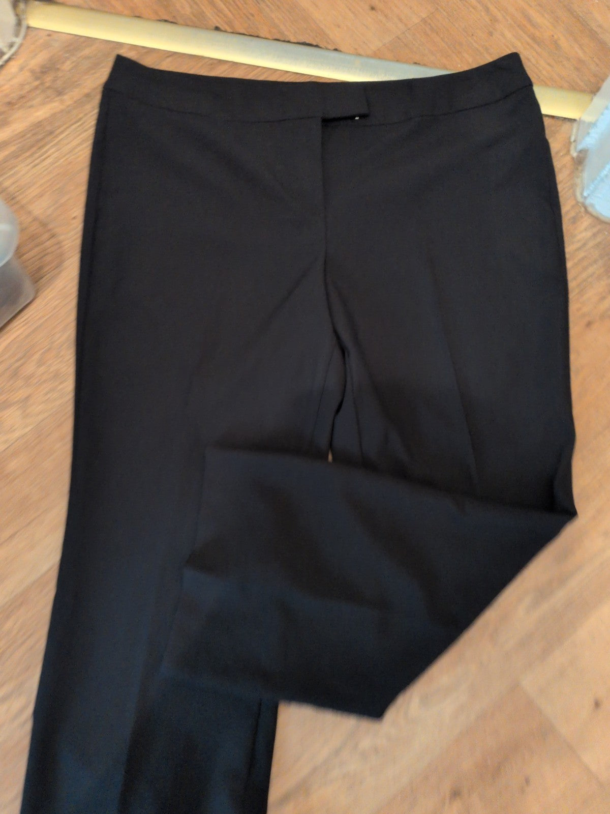 George 20 Black Wide Leg Smart Trousers