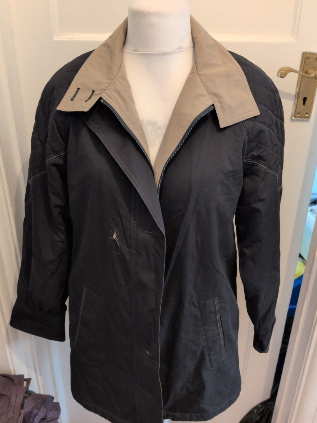 Dannimac Large Black Coat