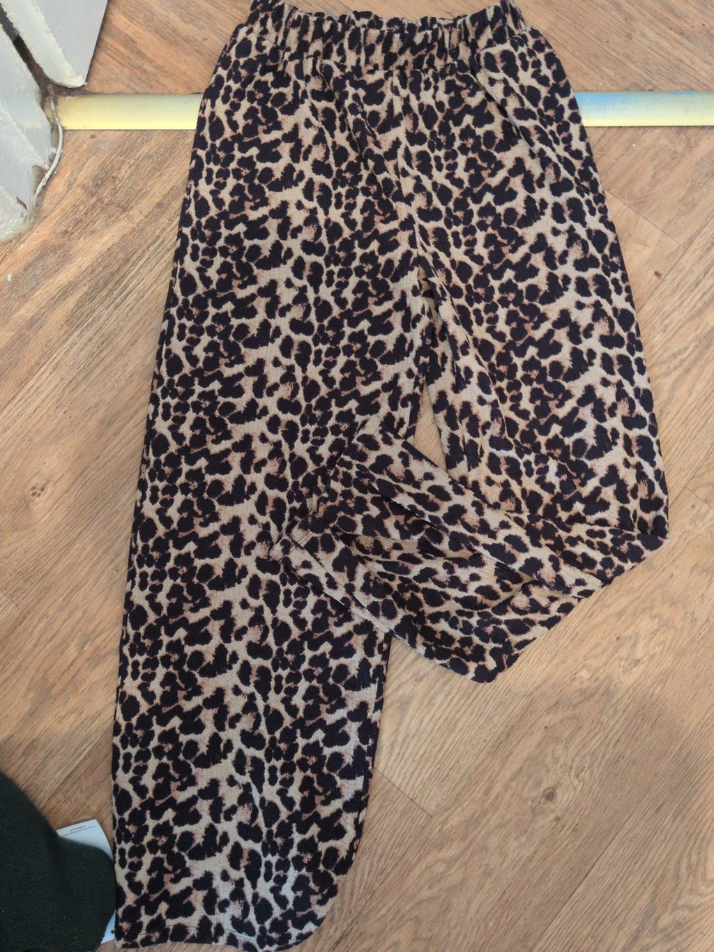 Next 12 Years Leopard Print Elasticated Trousers