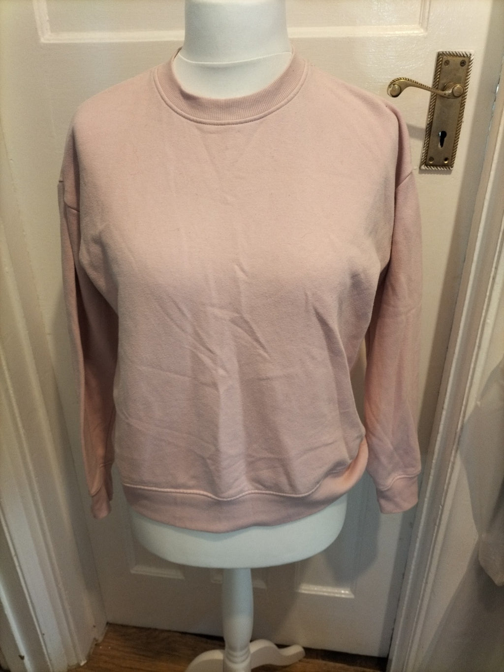 Ladies Primark Size 6-8 Pink Long Sleeved Jumper