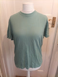 Mens Primark Size Small Pale Green Short Sleeved Tshirt