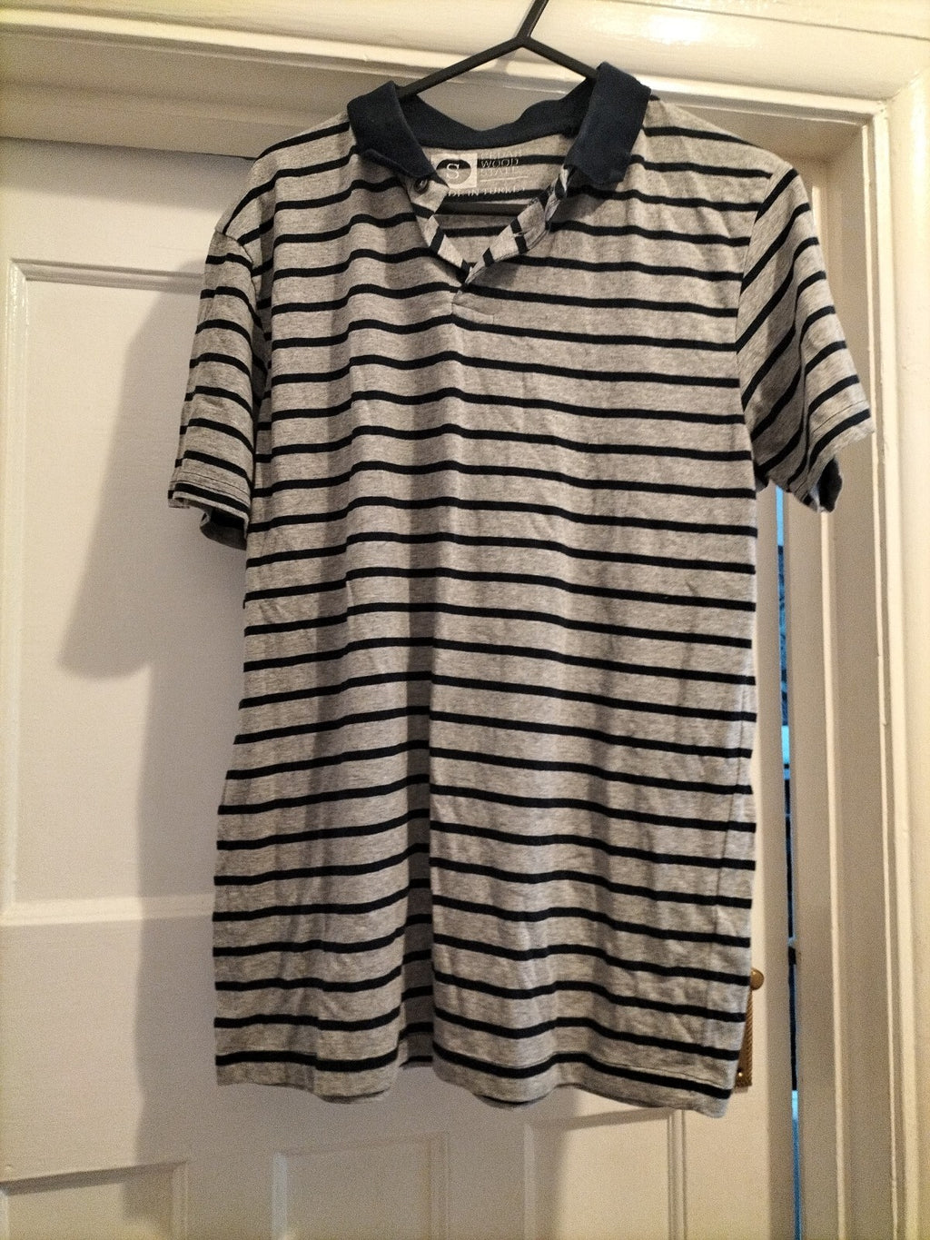 Mens Primark Size Small Striped Polo