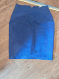 Anne Brooks 12 Petite Purple Lined Skirt Below Knee