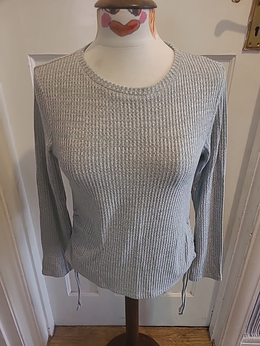 Ladies M&S Top Size Small Dusty Green