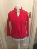 Ladies Mountain Warehouse Size 12 Cerise Full Zip Jumper