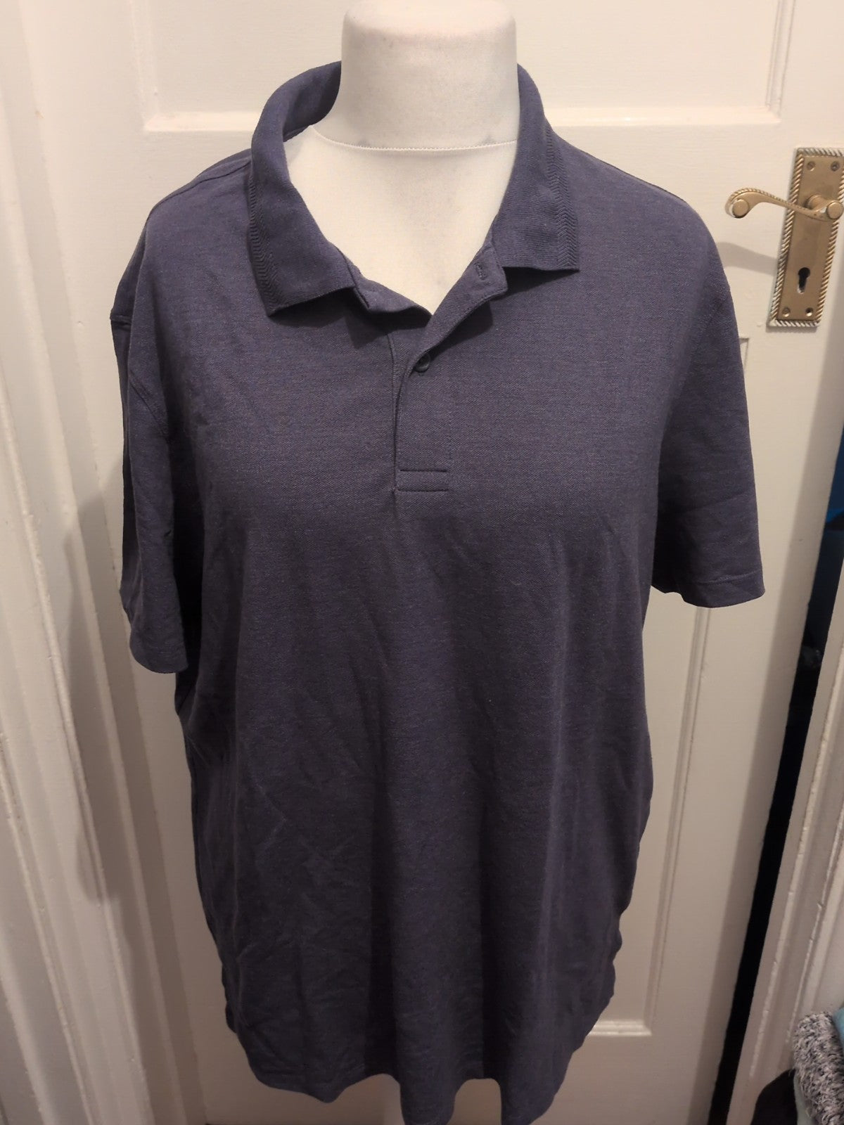 Mens 32⁰ Cool Size 2xl Navy Short Sleeved Polo