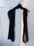 Ladies Black Scarf Primark One Size
