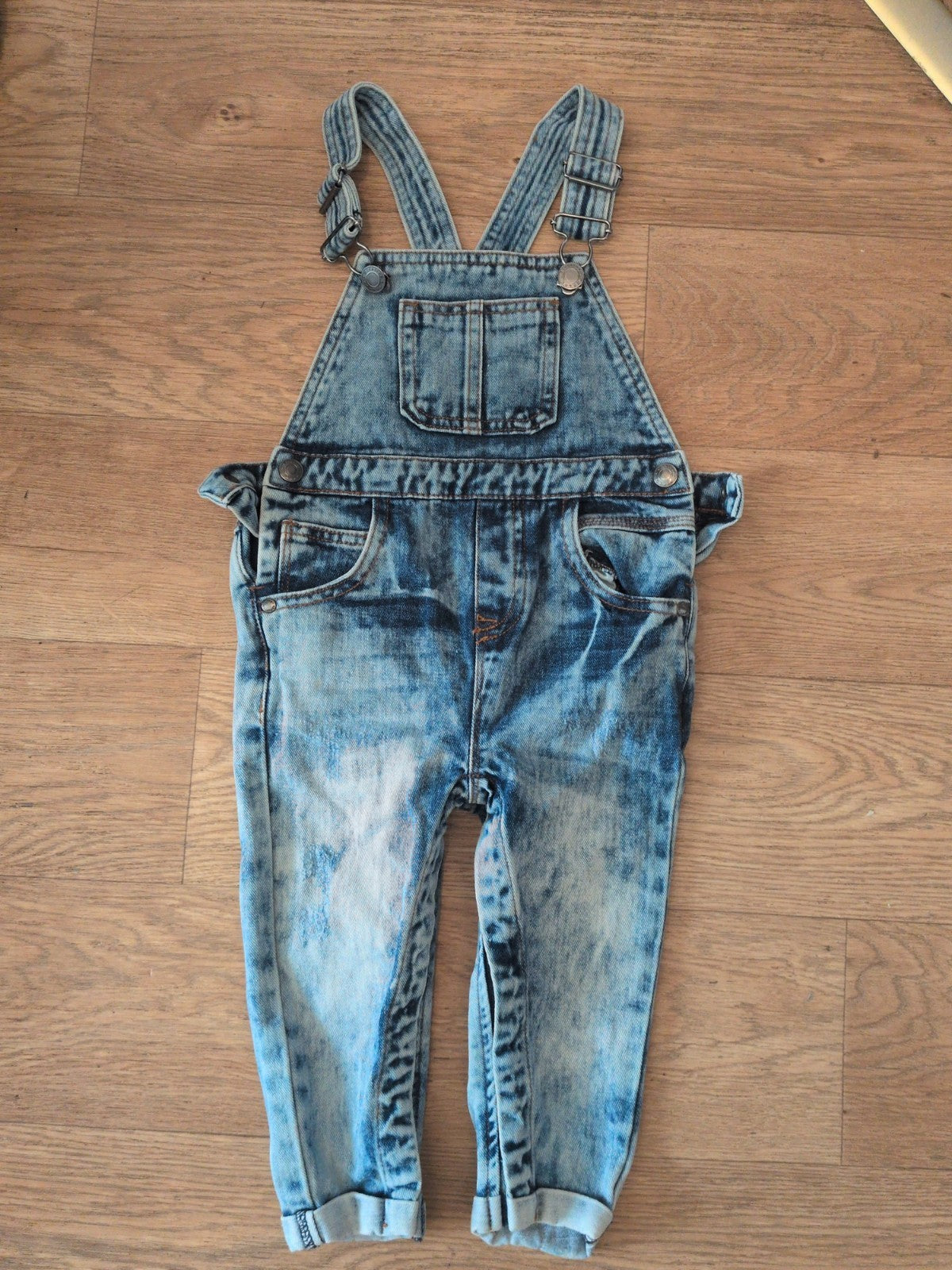 Firetrap 18-24 Months Denim Dunagree