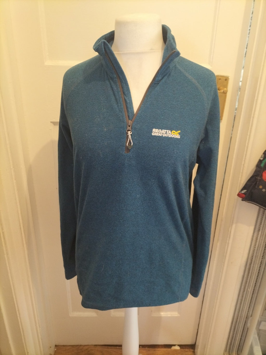 Mens Regatta Size M Dark Teal Pullover Jumper