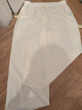 Shein 3XL Cream Wide Leg Elasticated Trousers