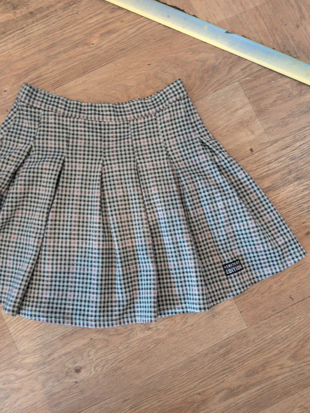 Primark 12-13 Years Multi Check Pleated Mini Skirt