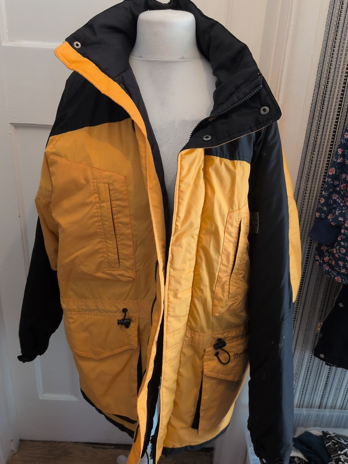 Giani Feroti 2XL Yellow And Black Coat