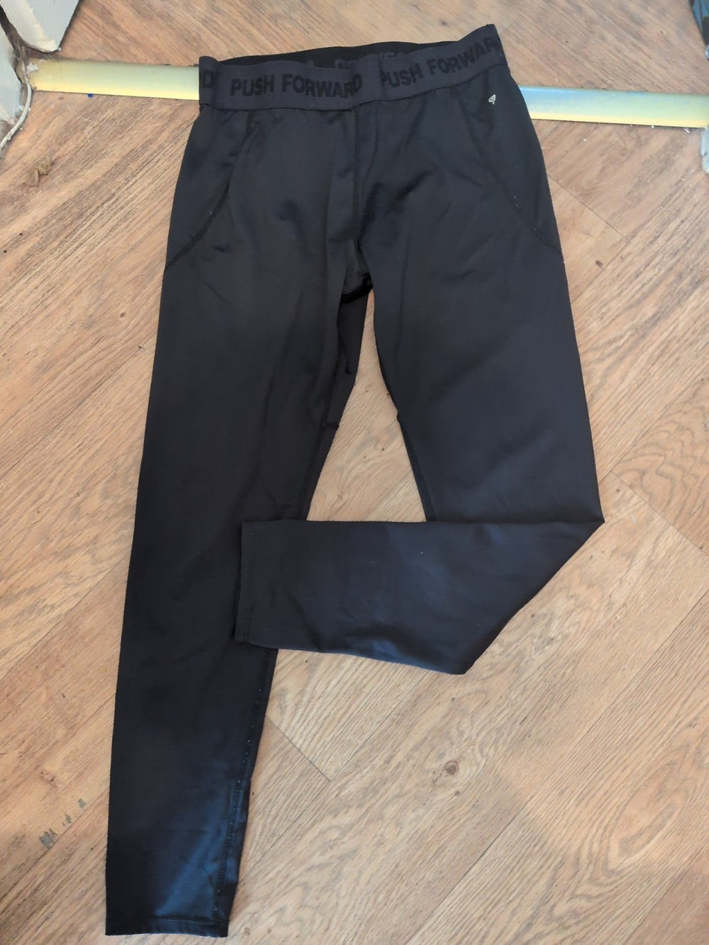 Workout Medium Push Forward Black Legging
