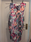Evita 10 Floral Sleeveless Dress