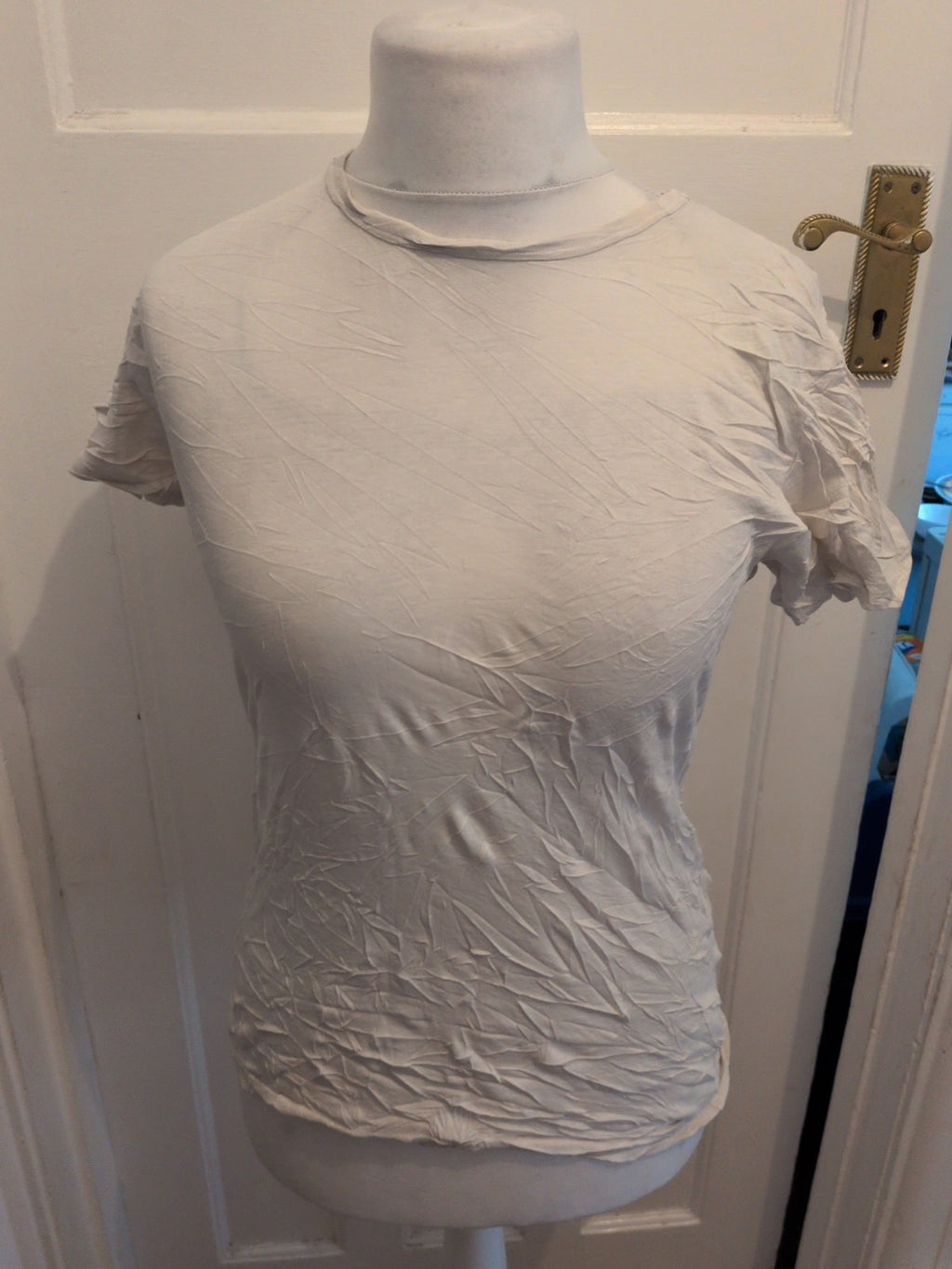 Primark XS Ivory T-shirt Short Sleeve