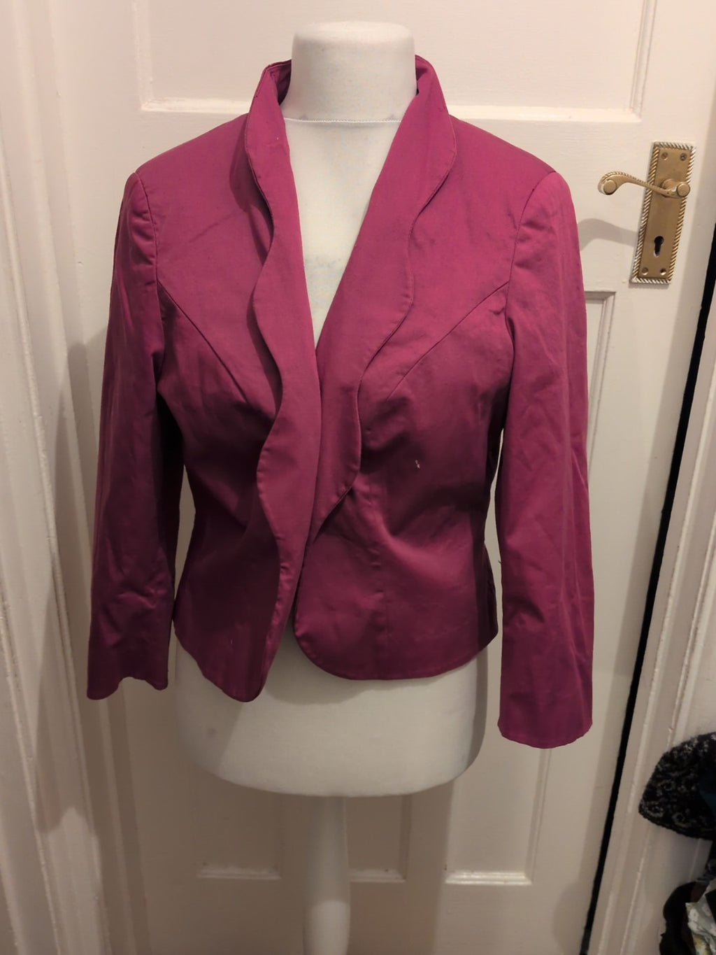 Bonprox 22 Purple Lined Blazer