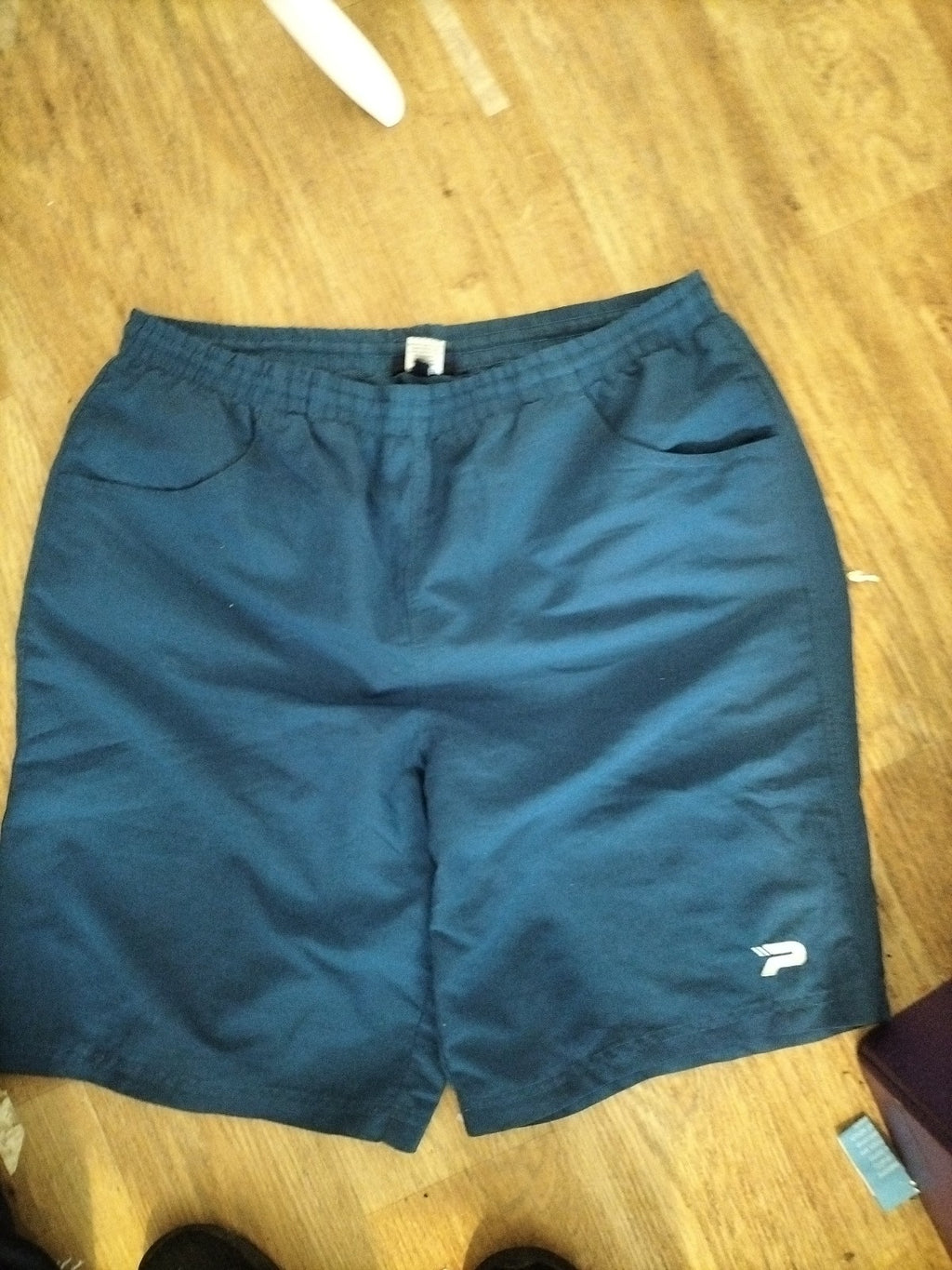 Mens Patrick Size Large Teal Swim Shorts