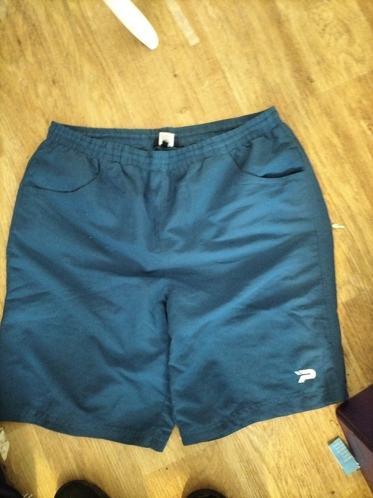 Mens Patrick Size Large Teal Swim Shorts