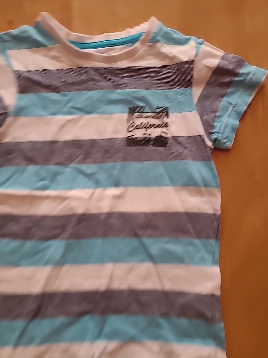 Boys Urban 5 Years Striped Short Sleeved Polo