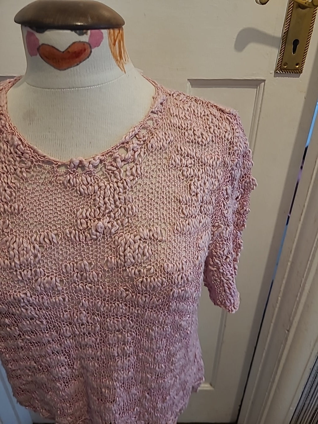 Ladies Size Small Pink Short Sleeved Tshirt