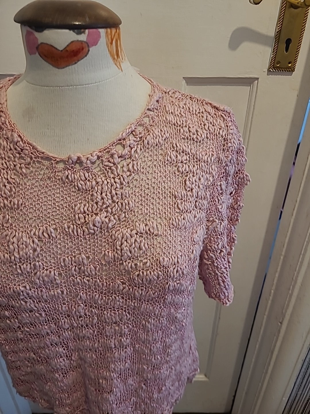 Ladies Size Small Pink Short Sleeved Tshirt