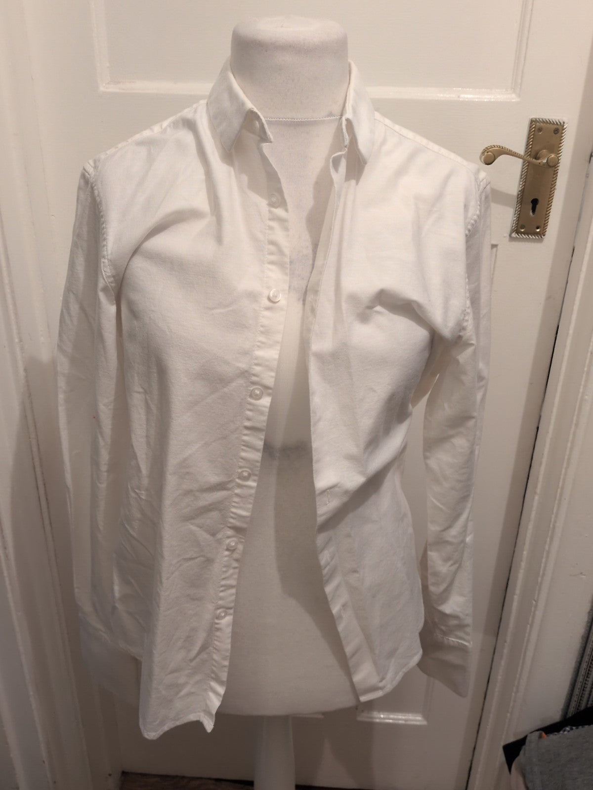 ASOS Medium White Long Sleeve Shirt