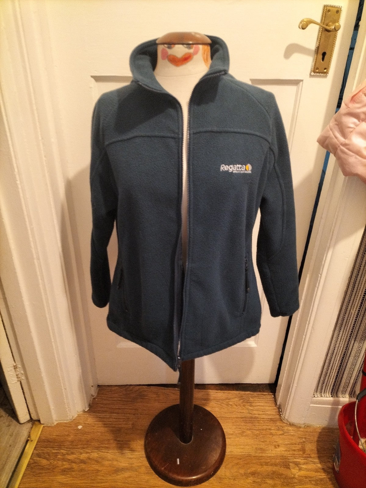 Mens Regatta Size XL Navy Warm Zip Through Jumper