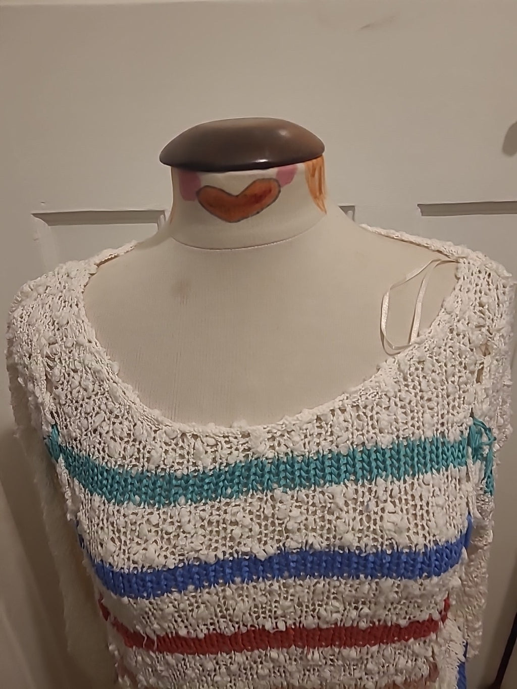 Ladies Pines And Needles Size Small Multi Knitted Long Sleeved Jumper