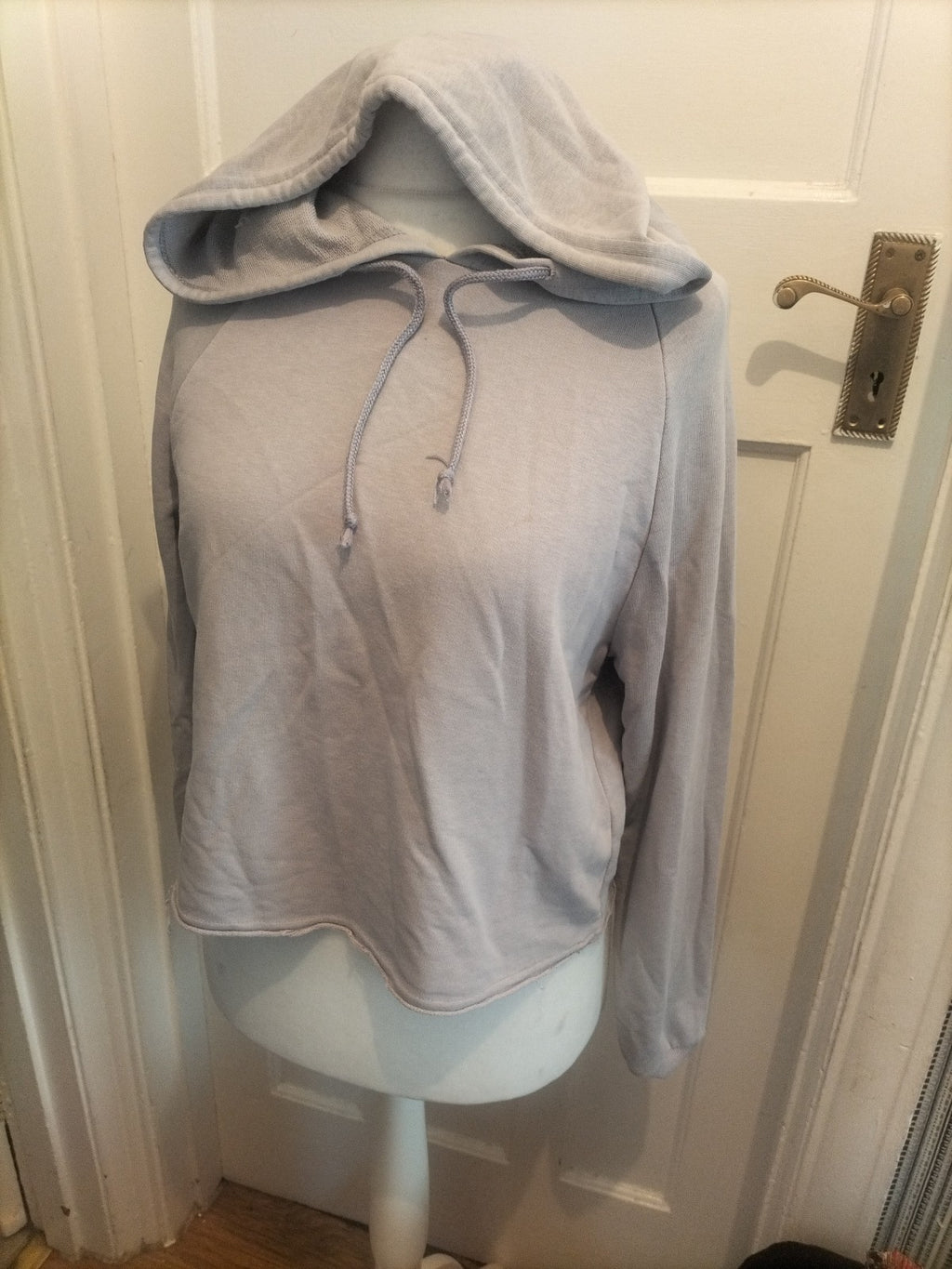 Ladies New Look Size 12 Pale Lilac Pullover Hoodie