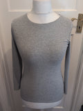Atmosphere 12 Grey Stretch Crew Neck T-shirt