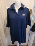 Mens Callaway Gold Size 2XL Navy Polo