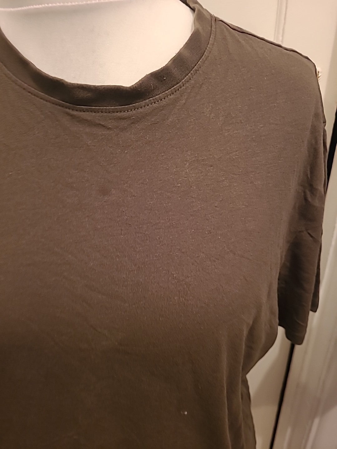 Mens Primark Size XL Deep Green Short Sleeved Tshirt