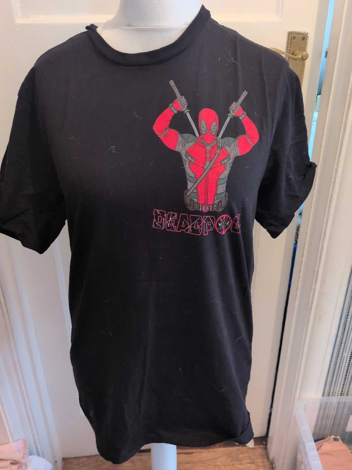 George Large Deadpool Pyjama Top