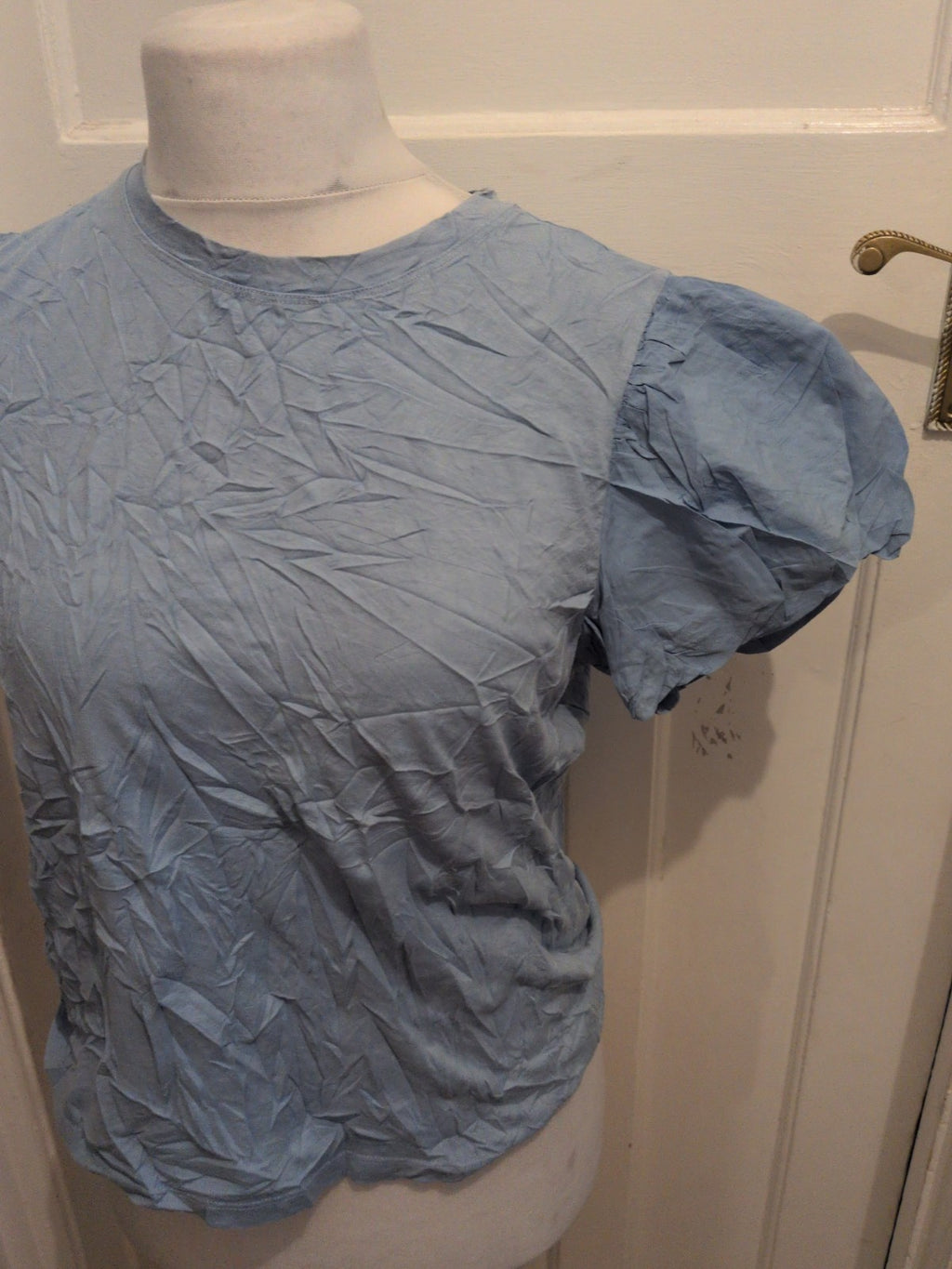 Zara XL Blue Short Sleeve T-shirt