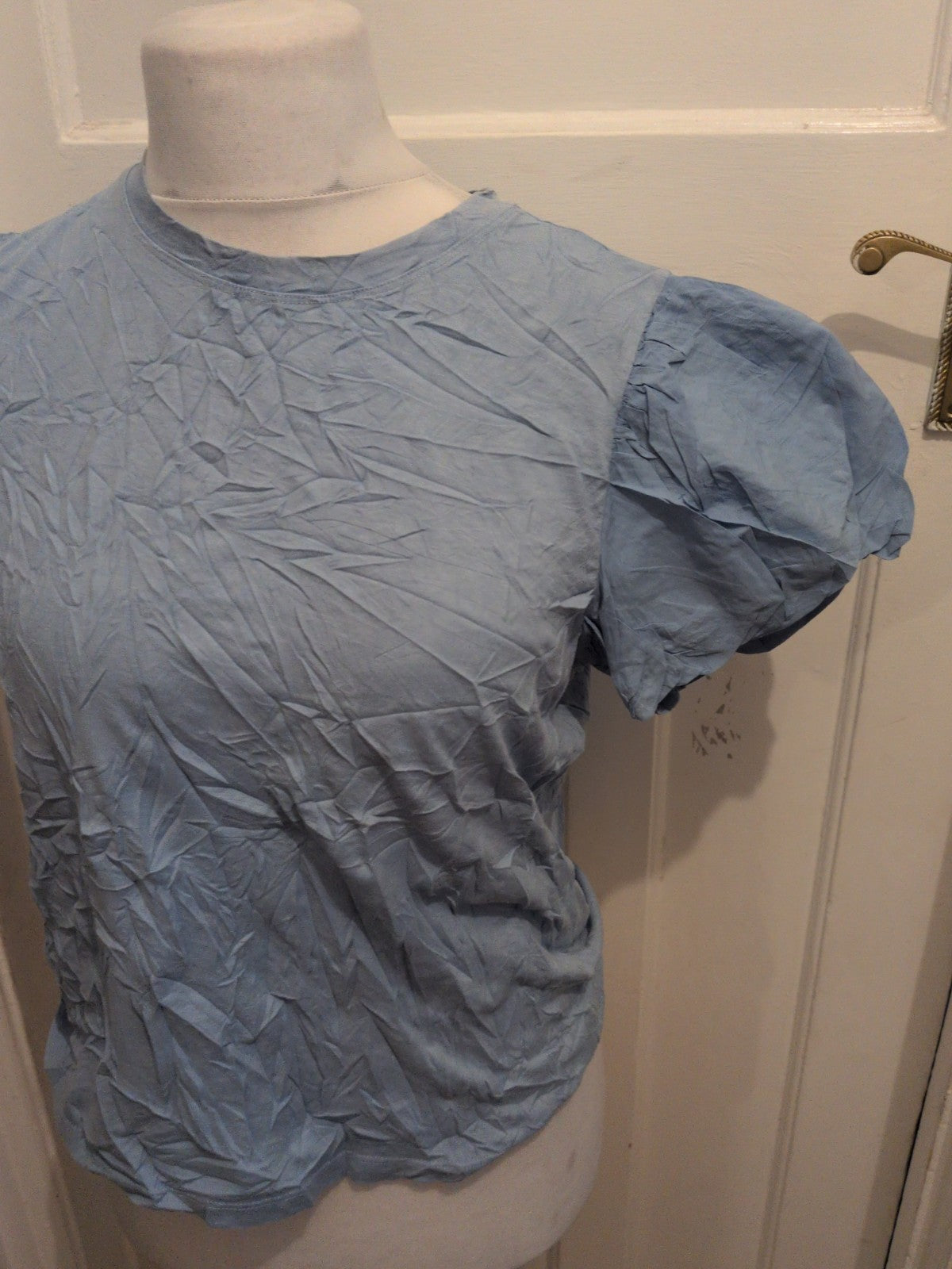 Zara XL Blue Short Sleeve T-shirt