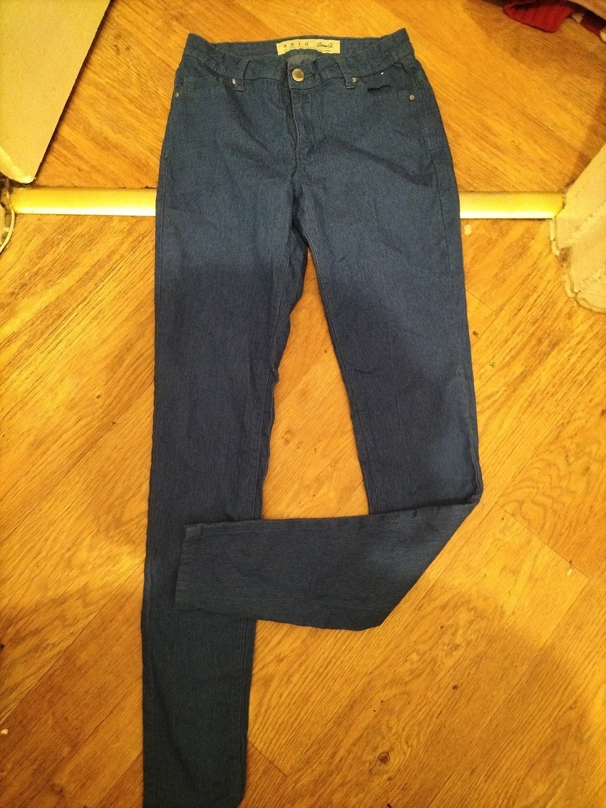 Denim+Co 10 Slight Stretch Blue Jeans