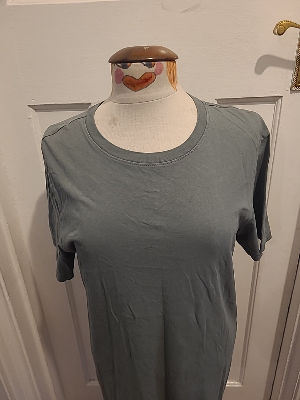 Mens Next Size M Green Short Sleeved Tee Slim Fit