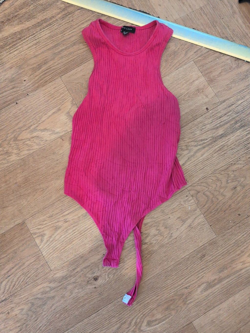 New Look 12 Pink Sleeveless Bodysuit