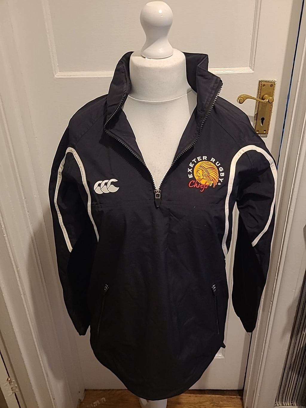 Boys Exeter Chiefs Rugby Jacket Age 14 Years