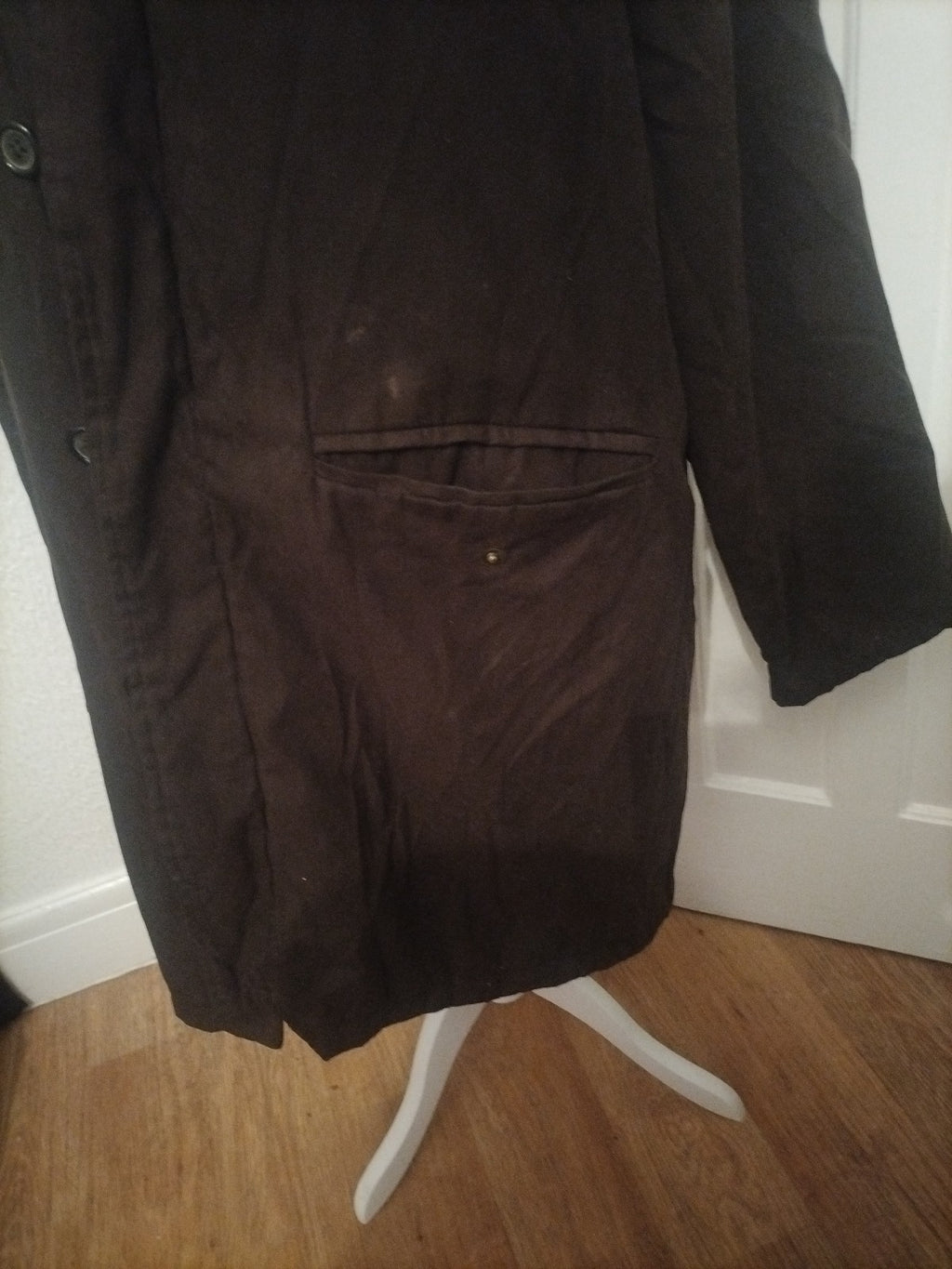 Mens Brown Coat FAR FIELD  Classic Comfort 46 Chest