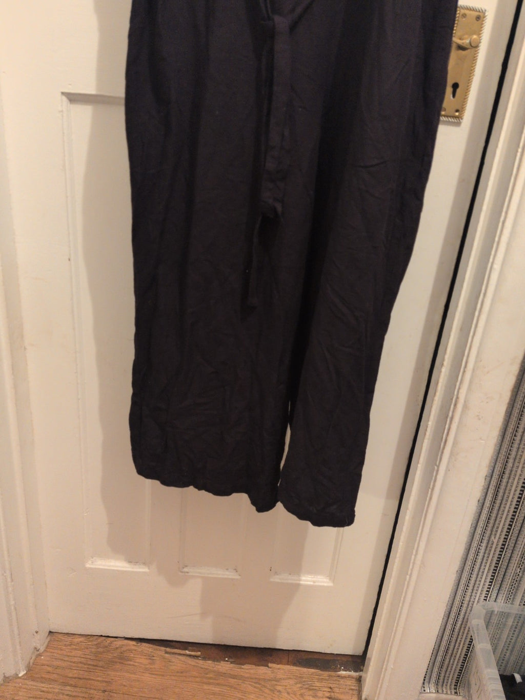Ladies Primark Size 18 Black Sleeveless Jumpsuit