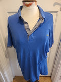 Mens Lacoste Size 2XL Blue Short Sleeved Polo