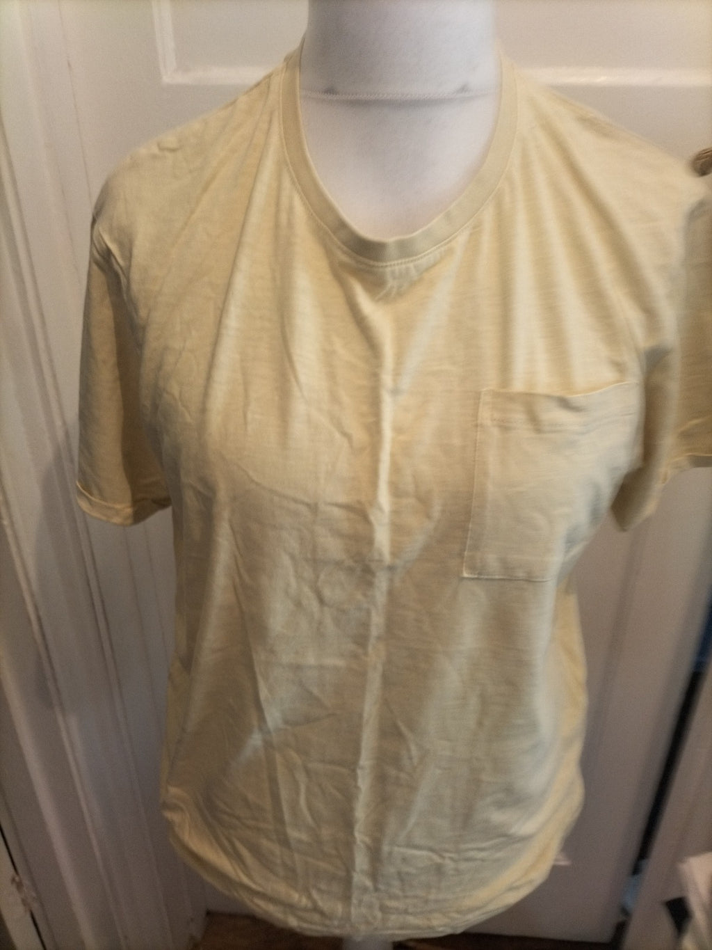 Tu Large Premium Quality Cotton Round Neck Lemon Short Sleeve T-shirt