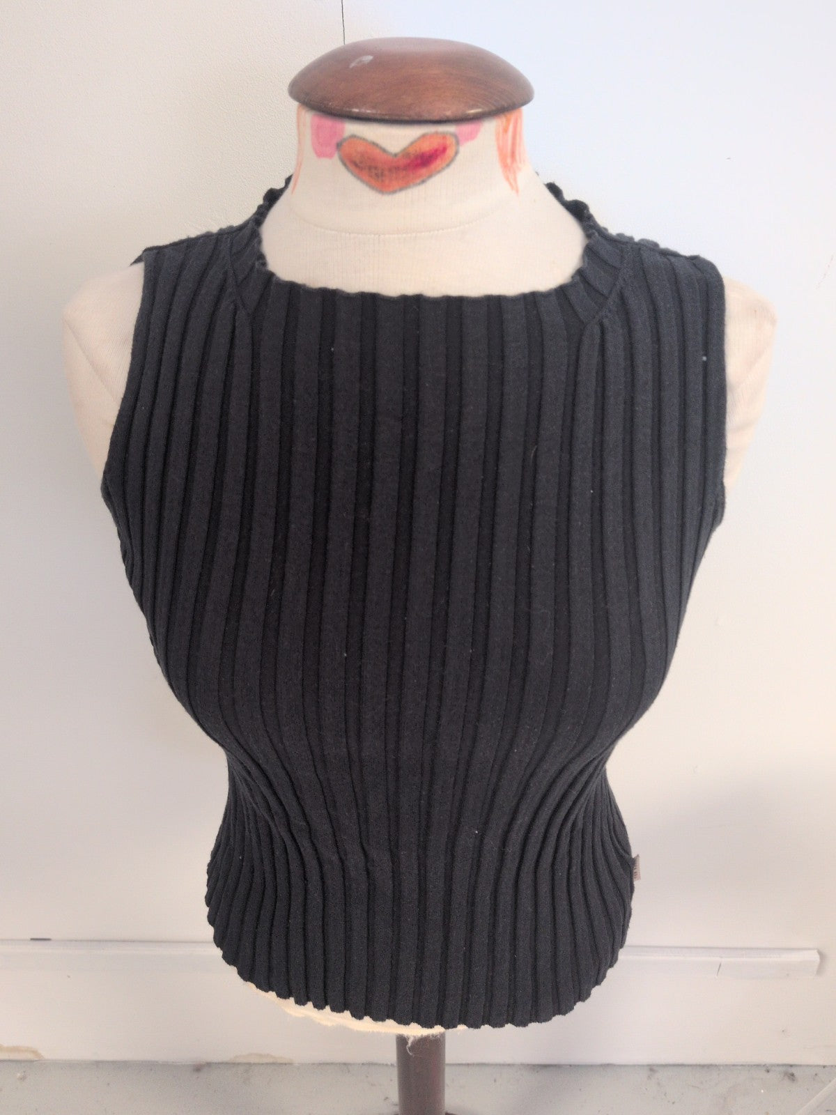 Ted Baker 3 Black Sleeveless Tank Top
