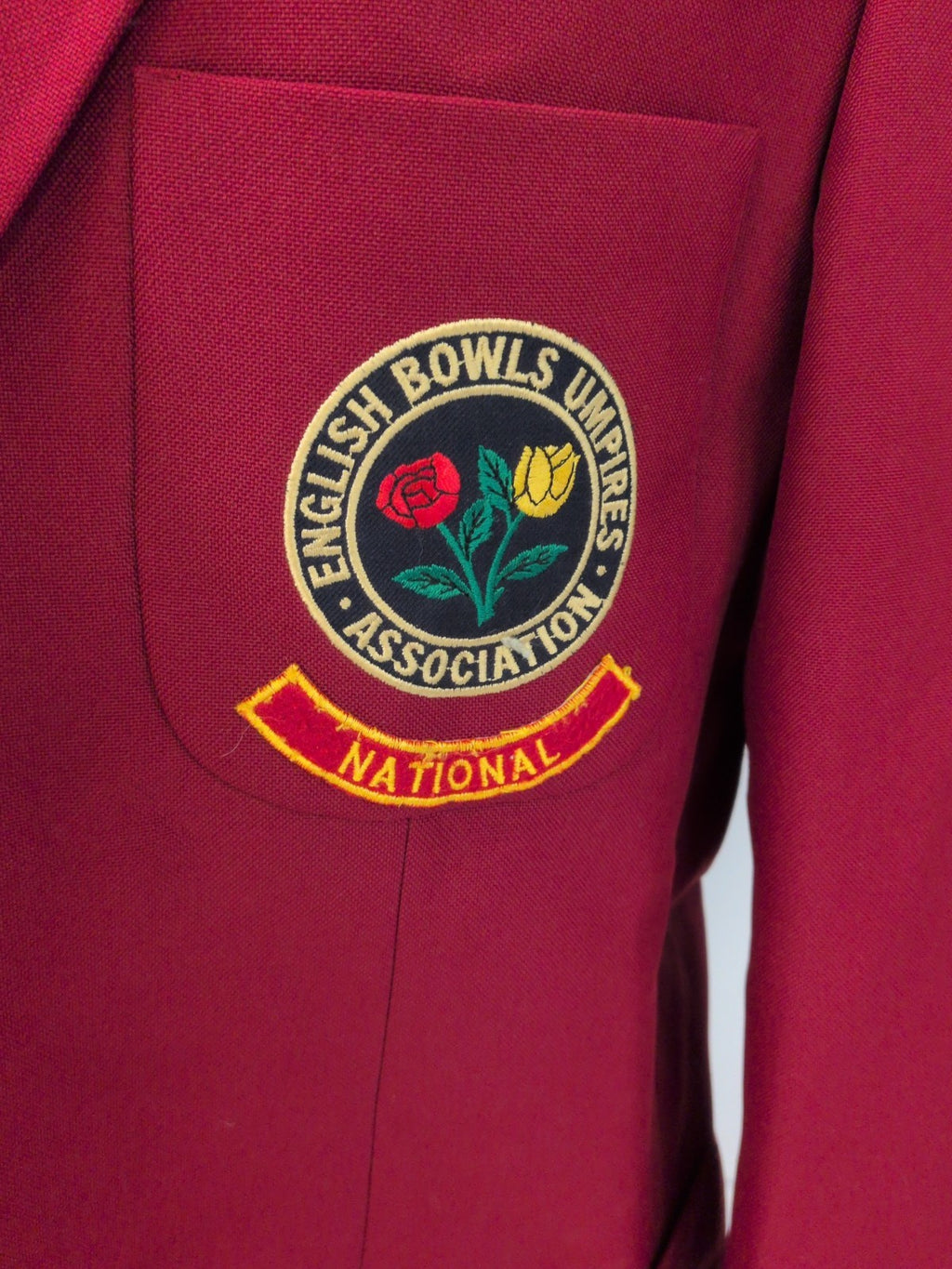 10 Red National Bowls Umpire Blazer
