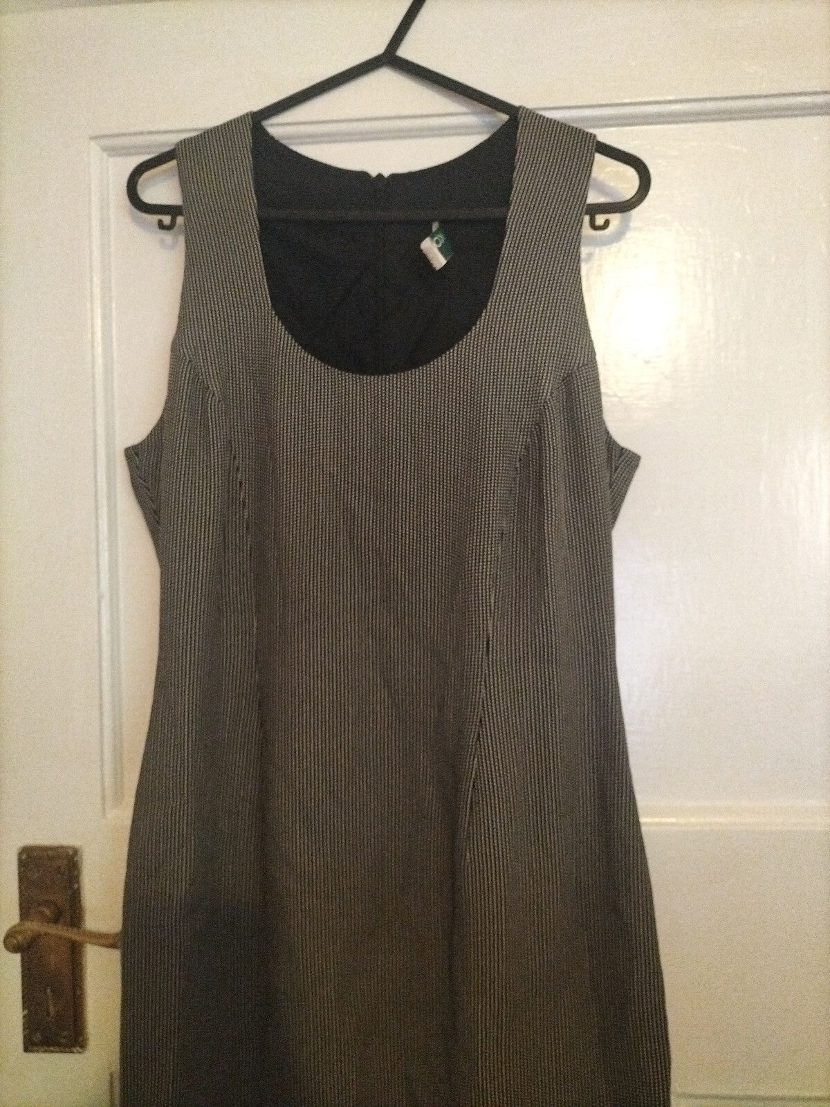 Ladies Kaliko Size 8 Patterned Lined Sleeveless Dress
